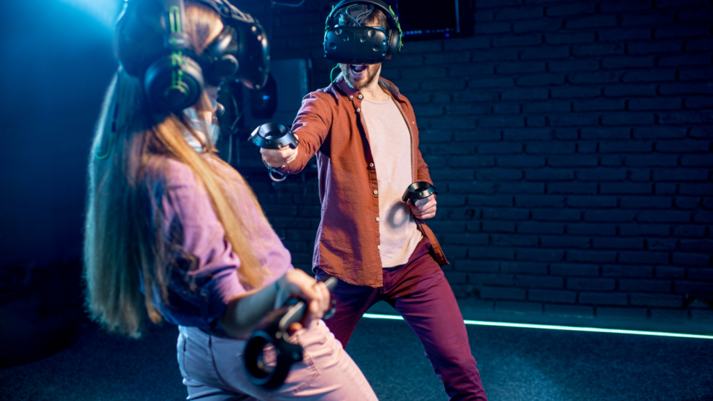 virtual reality in gaming, entertainment, and simulation